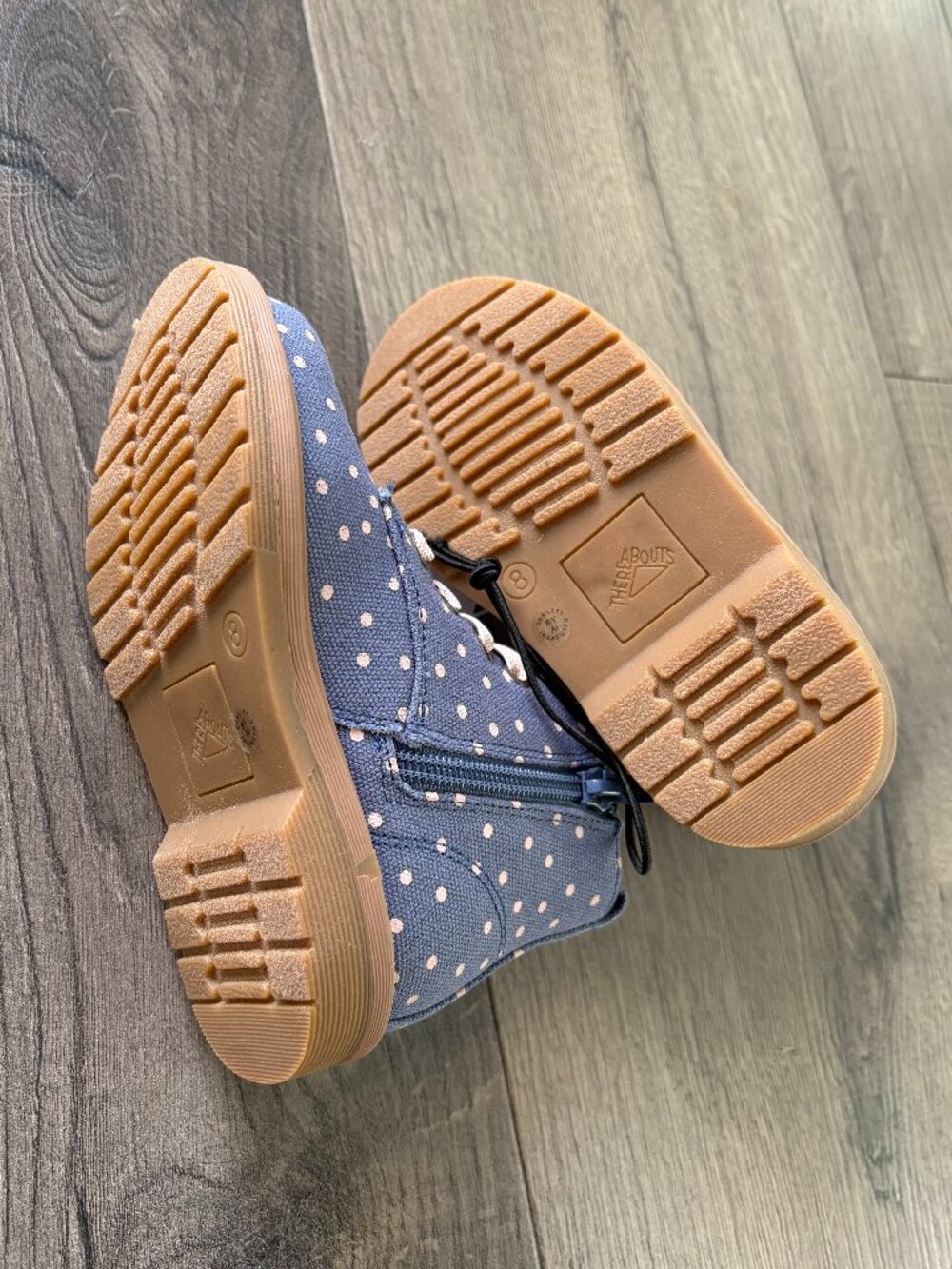 Thereabouts Toddler Girls Lil Reese Flat Heel Combat Boots - Picture 5 of 5